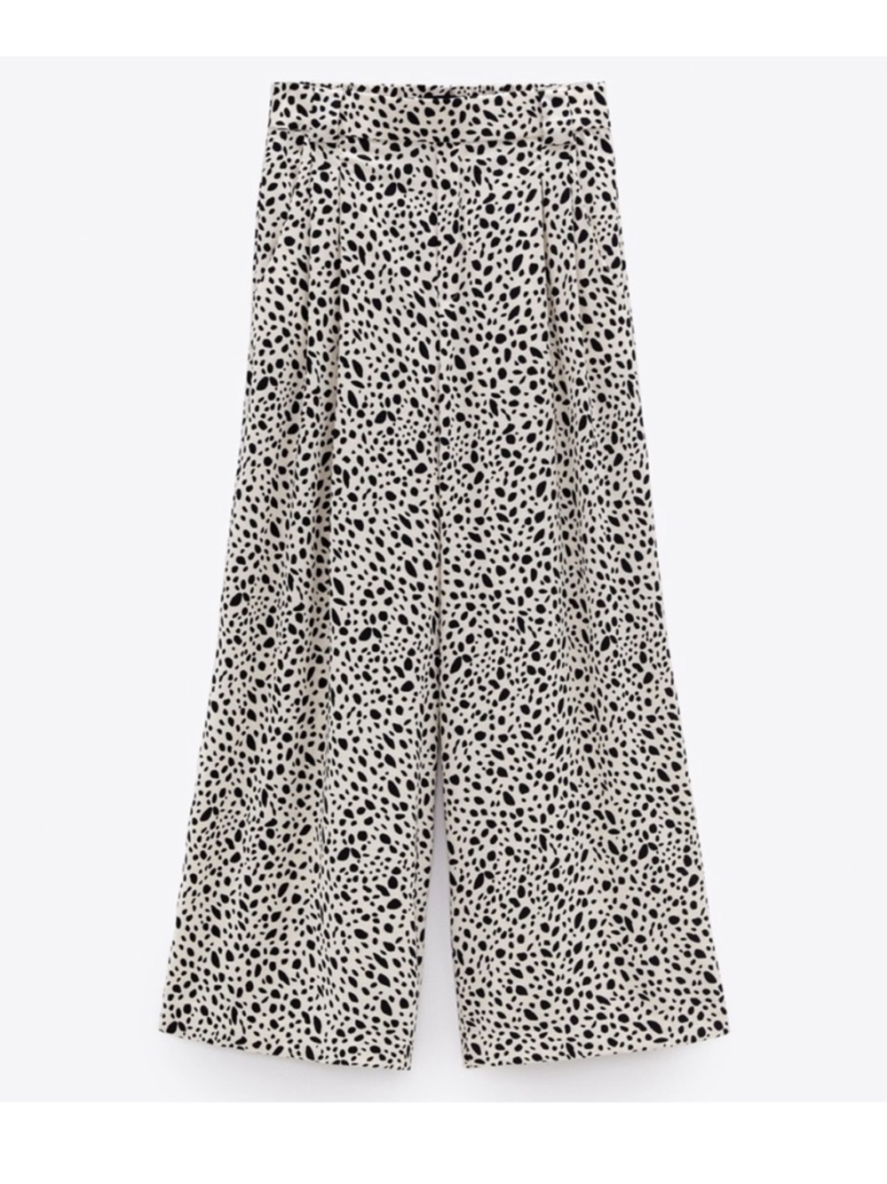Zara Flowy Wide-Leg Culottes